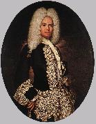 GHISLANDI, Vittore Portrait of a Gentleman sdg oil painting